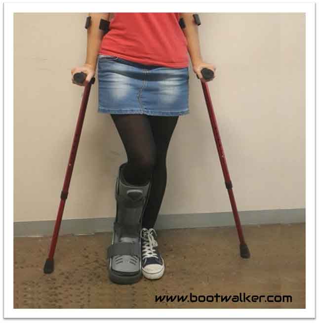 How To Walk In An Aircast Boot Boot Walker