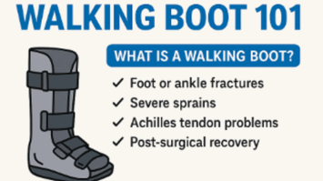 walking boot 101